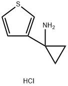 [1-(3-Thienyl)cyclopropyl]amine hydrochloride price.