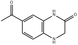 7-Acetyl-3,4-dihydroquinoxalin-2(1H)-one Struktur