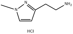 2-(1-甲基-1H-吡唑-3-基)乙胺二盐酸盐,1221792-88-6,结构式