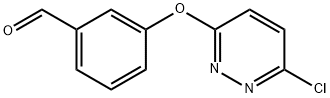 3-[(6-Chloropyridazin-3-yl)oxy]benzaldehyde Structure