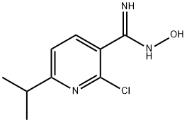 2-Chloro-N'-hydroxy-6-isopropyl-3-pyridinecarboximidamide|