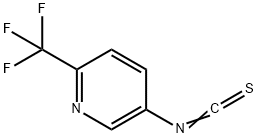 5-异硫氰基-2-(三氟甲基)吡啶 结构式