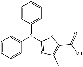 337956-01-1 2-(Diphenylamino)-4-methyl-1,3-thiazole-5-carboxylic acid