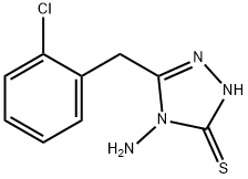 4-Amino-5-(2-chlorobenzyl)-4H-1,2,4-triazole-3-thiol|4-氨基-5-(2-氯苄基)-4H-1,2,4-三唑-3-硫醇