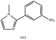 [3-(1-Methyl-1H-imidazol-2-yl)-phenyl]amine dihydrochloride Struktur