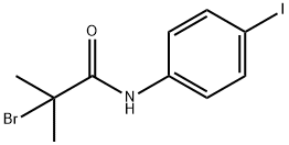 2-Bromo-N-(4-iodophenyl)-2-methylpropanamide Structure