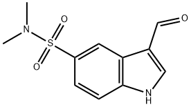 3-Formyl-N,N-dimethyl-1H-indole-5-sulfonamide Structure