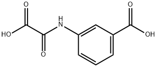 3-[(甲酸基羰基)氨基]苯甲酸, 58465-46-6, 结构式