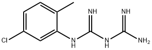 N-(5-Chloro-2-methylphenyl)imidodicarbonimidic diamide Struktur