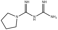 N-(二氨基亚甲基)吡咯烷-1-甲酰亚胺酰胺 结构式