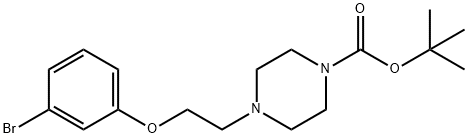 tert-Butyl 4-[2-(3-bromophenoxy)-ethyl]piperazine-1-carboxylate