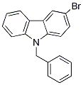 9-Benzyl-3-bromo-9H-carbazole 结构式