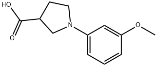 1-(3-METHOXYPHENYL)PYRROLIDINE-3-CARBOXYLICACID