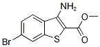 Methyl 3-amino-6-bromobenzo[b]thiophene-2-carboxylate Structure