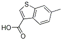 6-METHYL-1-BENZOTHIOPHENE-3-CARBOXYLIC ACID Struktur