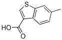 6-METHYL-1-BENZOTHIOPHENE-3-CARBOXYLIC ACID,,结构式