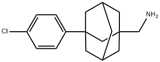 3-(4-CHLOROPHENYL)-1-ADAMANTYL]METHYLAMINE,313665-58-6,结构式