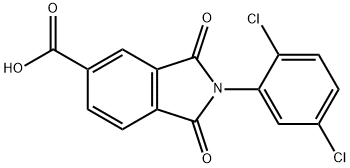 2-(2,5-DICHLOROPHENYL)-1,3-DIOXOISOINDOLINE-5-CARBOXYLIC ACID