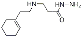 3-{[2-(1-CYCLOHEXEN-1-YL)ETHYL]-AMINO}PROPANOHYDRAZIDE Structure