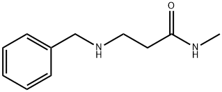 3-(BENZYLAMINO)-N-METHYLPROPANAMIDE,64017-83-0,结构式