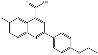 2-(4-ETHOXYPHENYL)-6-METHYLQUINOLINE-4-CARBOXYLICACID