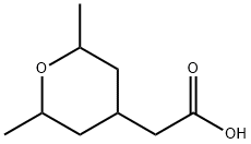 (2,6-dimethyltetrahydro-2h-pyran-4-yl)acetic acid Structure