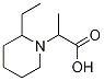 2-(2-Ethylpiperidin-1-yl)propanoic acid Structure