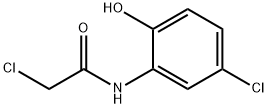 2-Chloro-N-(5-chloro-2-hydroxyphenyl)acetamide Struktur