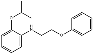 2-Isopropoxy-N-(2-phenoxyethyl)aniline Structure