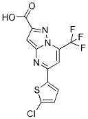 5-(5-氯-2-噻吩)-7-(三氟甲基)-2-吡唑[1,5-A]嘧啶羧酸