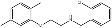 N-(2-Chlorobenzyl)-2-(2,5-dimethylphenoxy)-1-ethanamine Structure