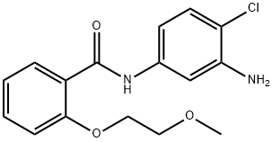 N-(3-Amino-4-chlorophenyl)-2-(2-methoxyethoxy)-benzamide Structure