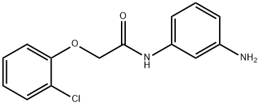 N-(3-Aminophenyl)-2-(2-chlorophenoxy)acetamide Structure