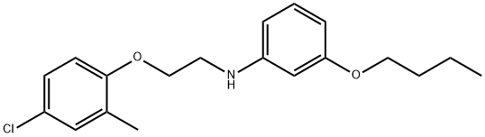 N-(3-Butoxyphenyl)-N-[2-(4-chloro-2-methylphenoxy)ethyl]amine|