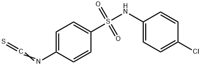 N-(4-Chlorophenyl)-4-isothiocyanatobenzenesulfonamide Structure