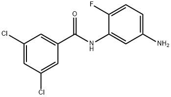 N-(5-Amino-2-fluorophenyl)-3,5-dichlorobenzamide Structure