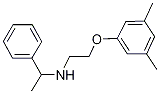 N-[2-(3,5-Dimethylphenoxy)ethyl]-1-phenyl-1-ethanamine 结构式