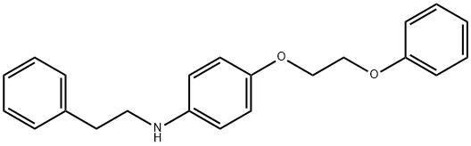 N-Phenethyl-4-(2-phenoxyethoxy)aniline Structure