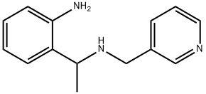 [1-(2-aminophenyl)ethyl](pyridin-3-ylmethyl)amine Structure