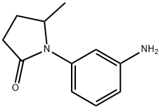 1-(3-aminophenyl)-5-methylpyrrolidin-2-one
