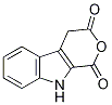 4,9-dihydropyrano[3,4-b]indole-1,3-dione 化学構造式