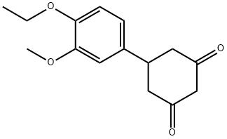 5-(4-ethoxy-3-methoxyphenyl)cyclohexane-1,3-dione