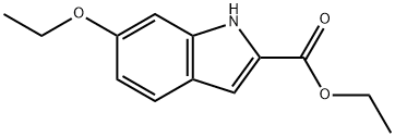 ethyl 6-ethoxy-1H-indole-2-carboxylate,26960-62-3,结构式