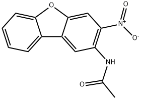 N-(3-nitrodibenzo[b,d]furan-2-yl)acetamide 结构式