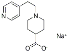 sodium 1-(2-pyridin-4-ylethyl)piperidine-4-carboxylate Structure