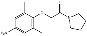 [3,5-dimethyl-4-(2-oxo-2-pyrrolidin-1-ylethoxy)phenyl]amine|[3,5-二甲基-4-(2-氧代-2-吡咯烷-1-基乙氧基)苯基]胺