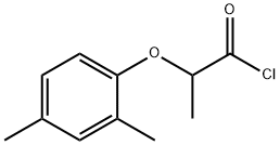 2-(2,4-dimethylphenoxy)propanoyl chloride Structure