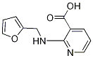 2-[(2-Furylmethyl)amino]nicotinic acid Structure