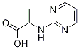 2-(Pyrimidin-2-ylamino)-propionic acid Structure