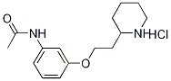 N-{3-[2-(2-Piperidinyl)ethoxy]phenyl}acetamidehydrochloride,1219967-87-9,结构式